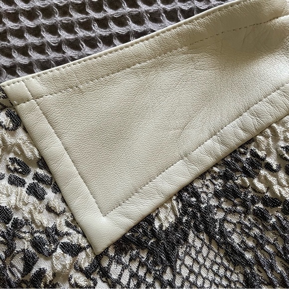 Yigal Azrouel Skirt Python Snake Print Leather - Picture 7 of 12